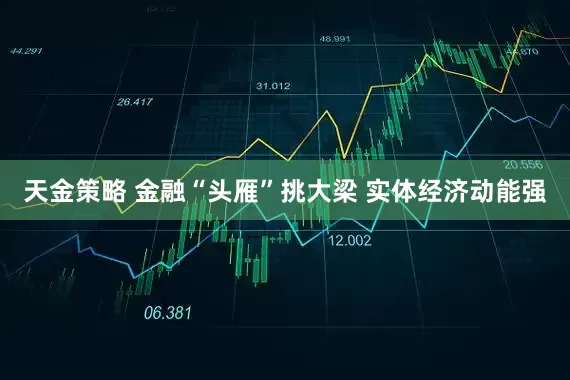 天金策略 金融“头雁”挑大梁 实体经济动能强